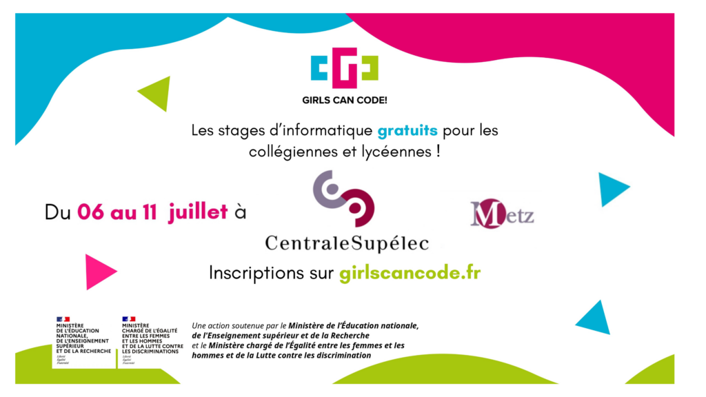 Stage Girls Can Code à Metz